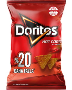 Doritos Hot Corn Acı Biberli Cips (130 gr )
