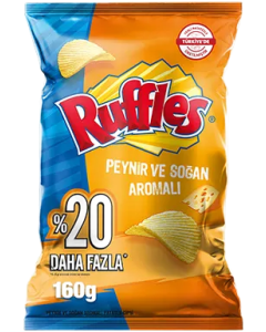 Ruffles Peynir Soğan Aromalı (160 gr )