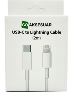 Go Aksesuar USB-C - Lightning Şarj Kablosu