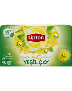 Lipton Limonlu Yeşil Çay (20 adet)