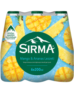 Sırma Mango Ananas Maden Suyu (250 ml)