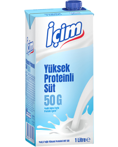 İçim Yüksek Proteinli Süt (1 Litre)