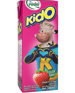 Pınar Kido Çilekli Süt (180 ml)