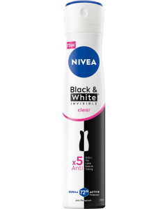 Nivea Black White Sprey (200 ml)