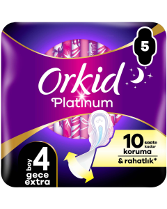 Orkid Platinum Gece Ped (5 Adet)