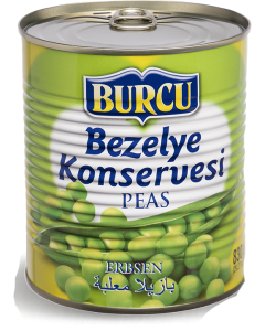 Burcu Bezelye Konservesi (830 gr)