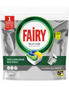 Fairy Platinum Bulaşık Tableti (30 Tablet)