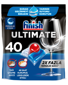 Finish Ultimate Bulaşık Tableti (40 Tablet)