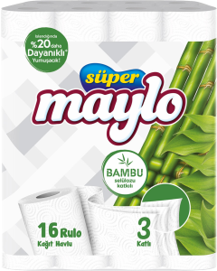 Maylo Bambu Kağıt Havlu (16 Rulo)