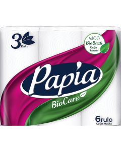 Papia Biocare Kağıt Havlu (6 Rulo)